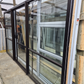 Large Bronze Ranchslider with windows Gd cond 2 H x 3.6W #2521