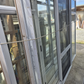 White Ranchslider with an opening window & flyscreen 2 H x 2.4W #2524