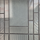 Art Deco Exterior Leadlight Door 1980 x 860