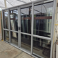 Light Grey Biparting Sliding Doors 2 H x 3m W #2543- See matching Slider
