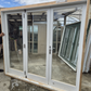 Cedar Bifold Doors with outside access 2140 H x 2400 W #2544 -see matching set