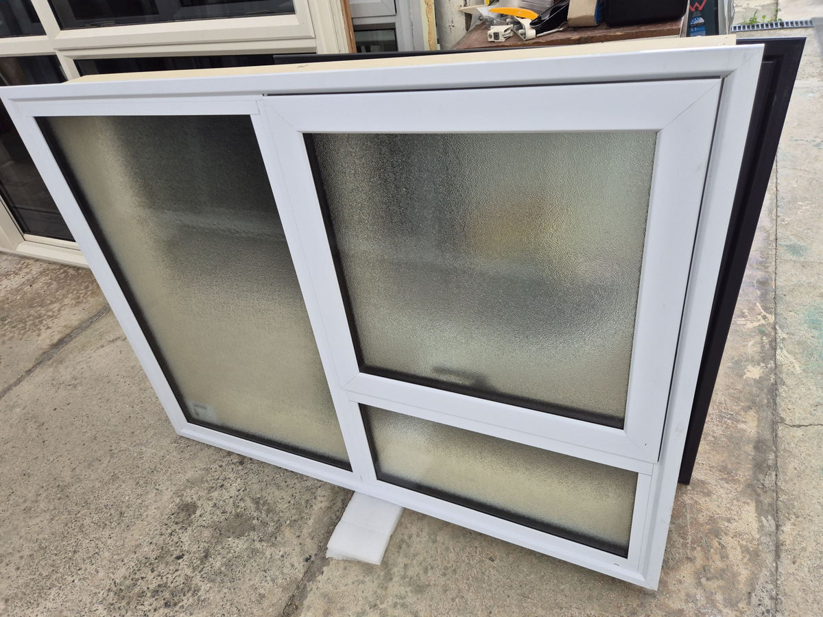 NEW DG Arctic White Bathroom window 870 H x 1160 W #2550