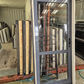 Aluminium Door Denim Blue 2 H x 890 W opens out #2555 (3 matching available)