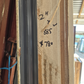 Aluminium Door Denim Blue 2 H x 890 W opens out #2555 (3 matching available)