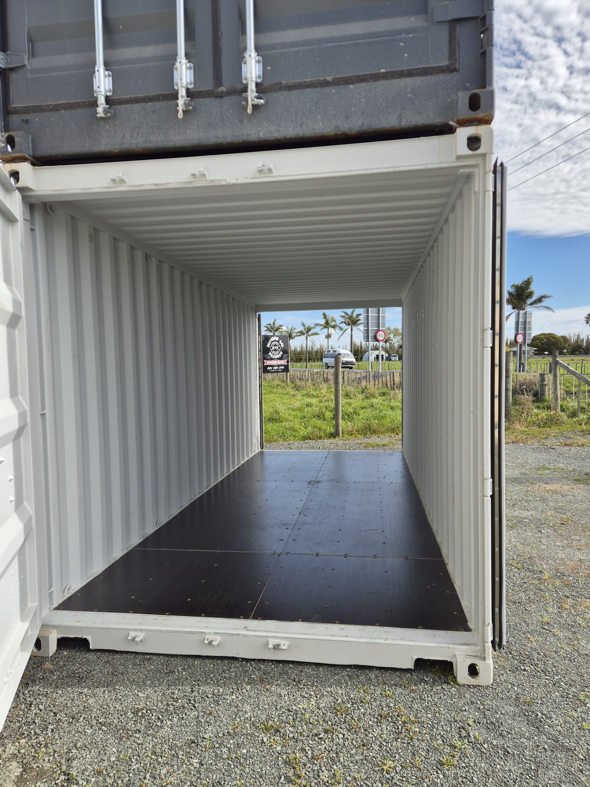20ft Containers:- Side opening, Double doors, GP, High Cube New & Used