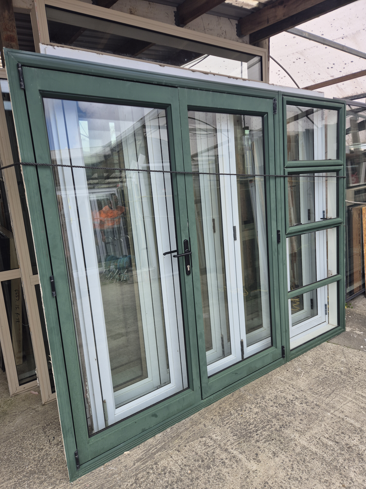 SHORT French Doors 1900 H x 2400 W #2329