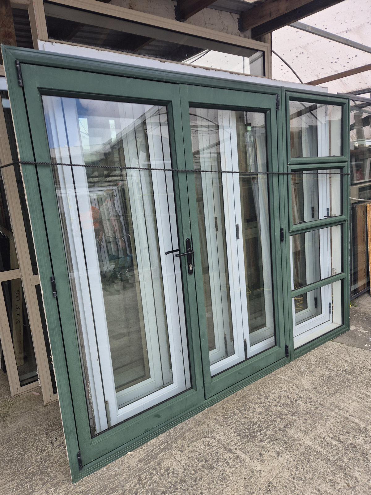 SHORT French Doors 1900 H x 2400 W #2329