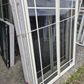 Cream Aluminium window 1490 H x 1200 W #2328