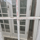 2x Colonial Wooden 8 lite French Doors, matching pair #2558