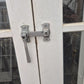 2x Colonial Wooden 8 lite French Doors, matching pair #2558