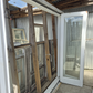Cedar Bifold Door, Full pane safety glass 2080 H x 2550 W #2564