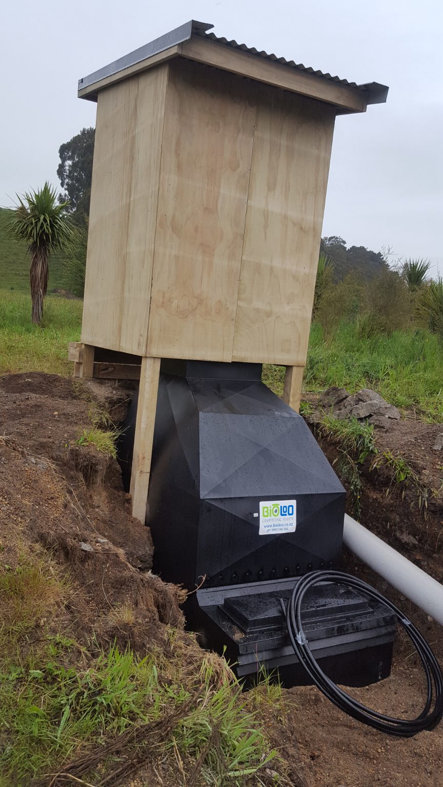 NEW Bio loo toilet unit, with turbine roof vent