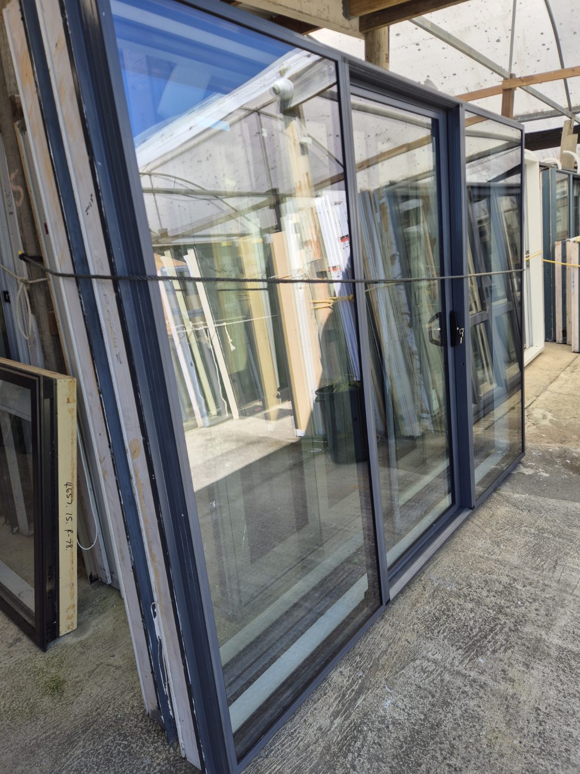 Job Lot of Recycled Double Glazed Joinery Grey Friars #2554