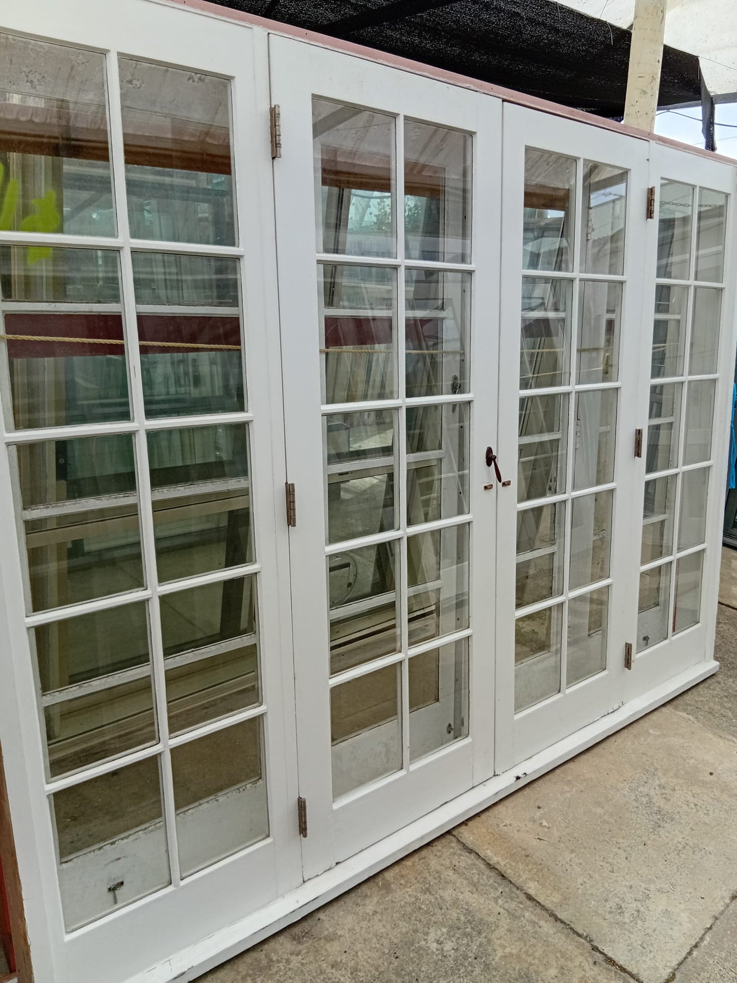 Colonial French doors, 10 lites 2120 H x 2860 W #2311