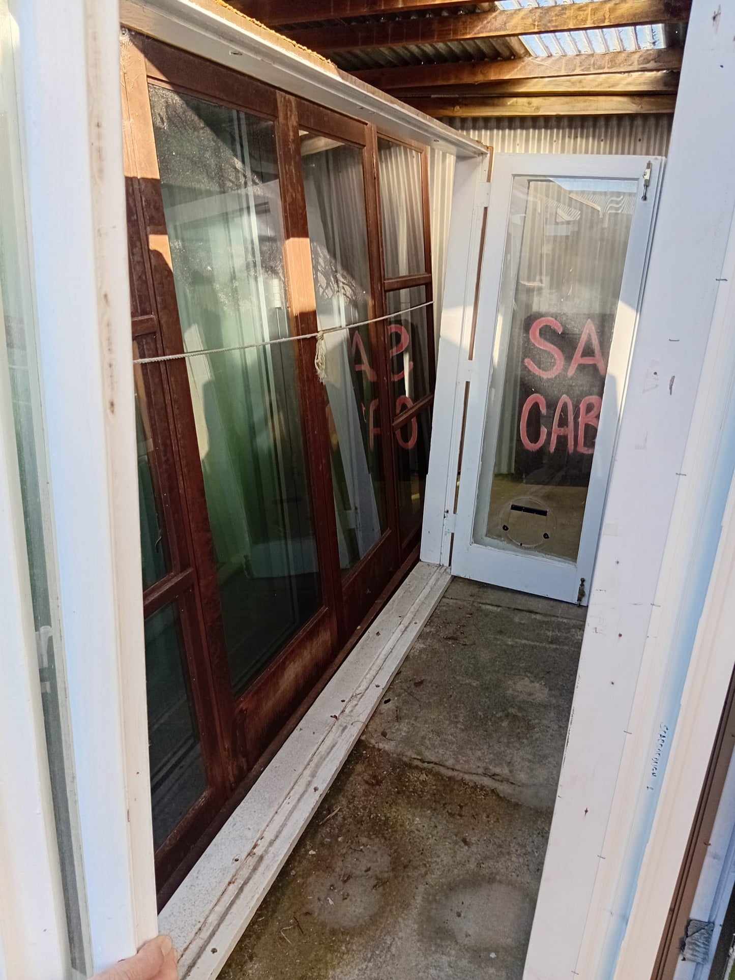 Cedar French Doors / Bifolds 2055 H x 2810 W #2312