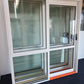 NEW White Double Glazed Ranchslider 2 H  x 1.8 W with opening window