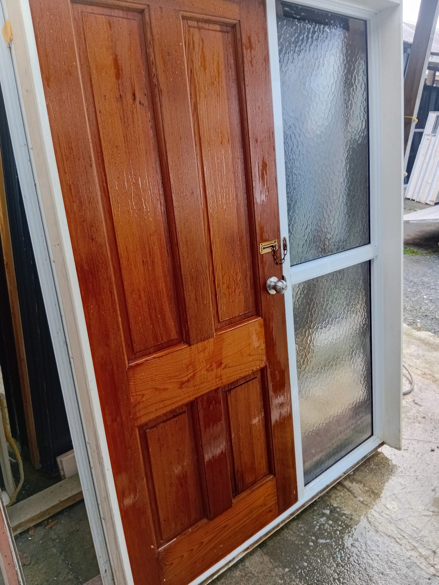 Job lot of White Aluminium Joinery, priced & will sell individually #2063