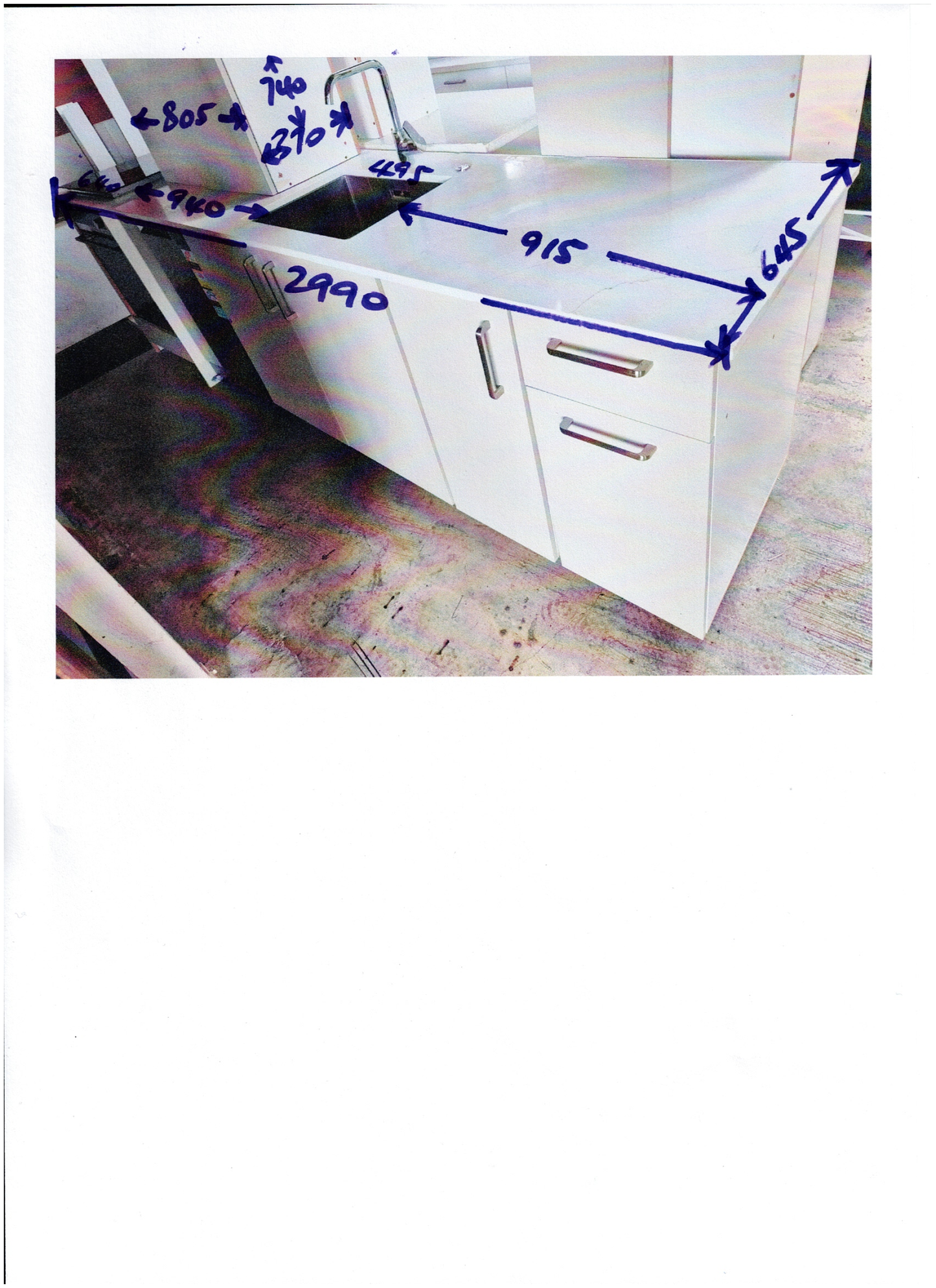 Practically Brand New, Galley Style Kitchen