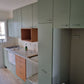 Straight Galley Kitchen, includes pull out pantry & appliances