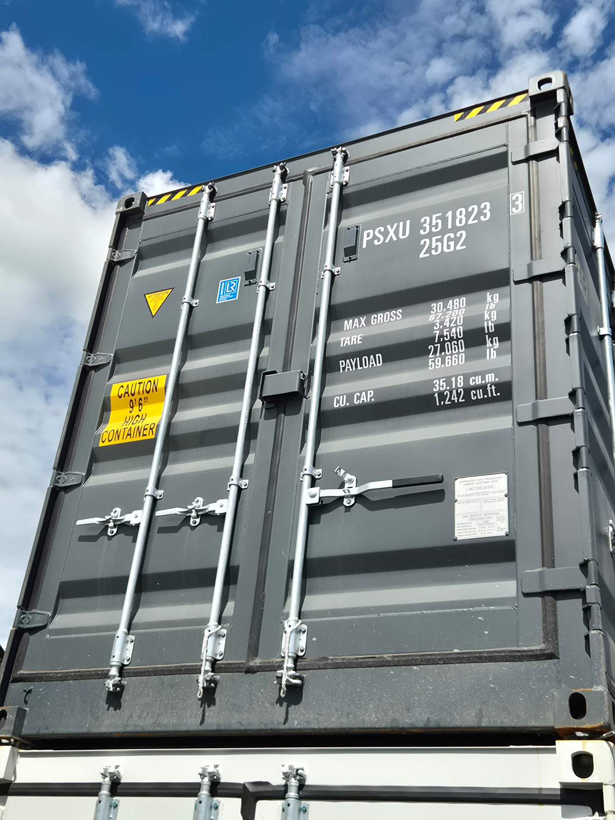 NEW /ONE TRIP 20FT HIGH CUBE Side Opening Container