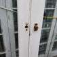 Cedar Bifolding Door with Access Door 2365 H x 2180 W #BDO6