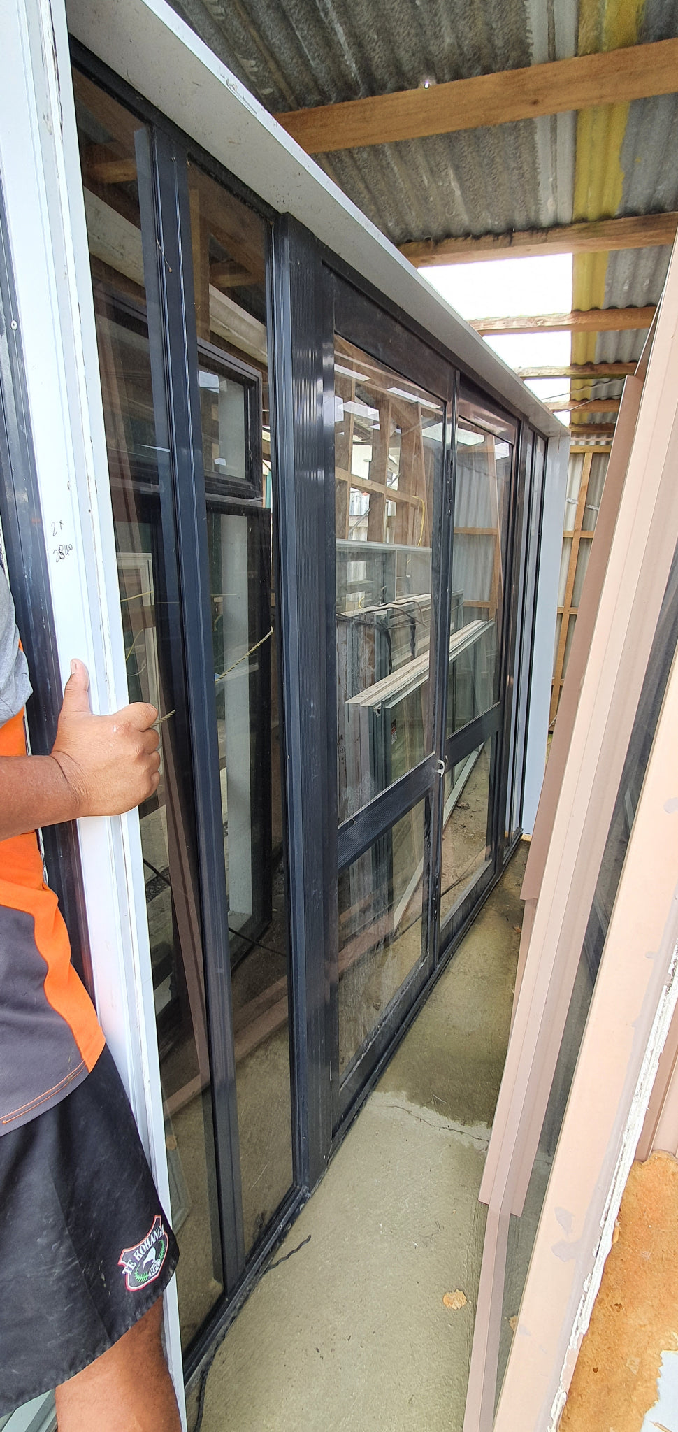 Grey Friars French Door with Fixed Sidelights 2000 H x 2840 W #FDQ6