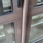 Double Glazed Brown Double Sliding / Biparting Ranchslider 2.2 H x 3.6 W #DG008 1 available