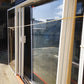 NEW Double Glazed Off White Stacker Slider 1870 H x 2415 W #DG018 ( 2 available)