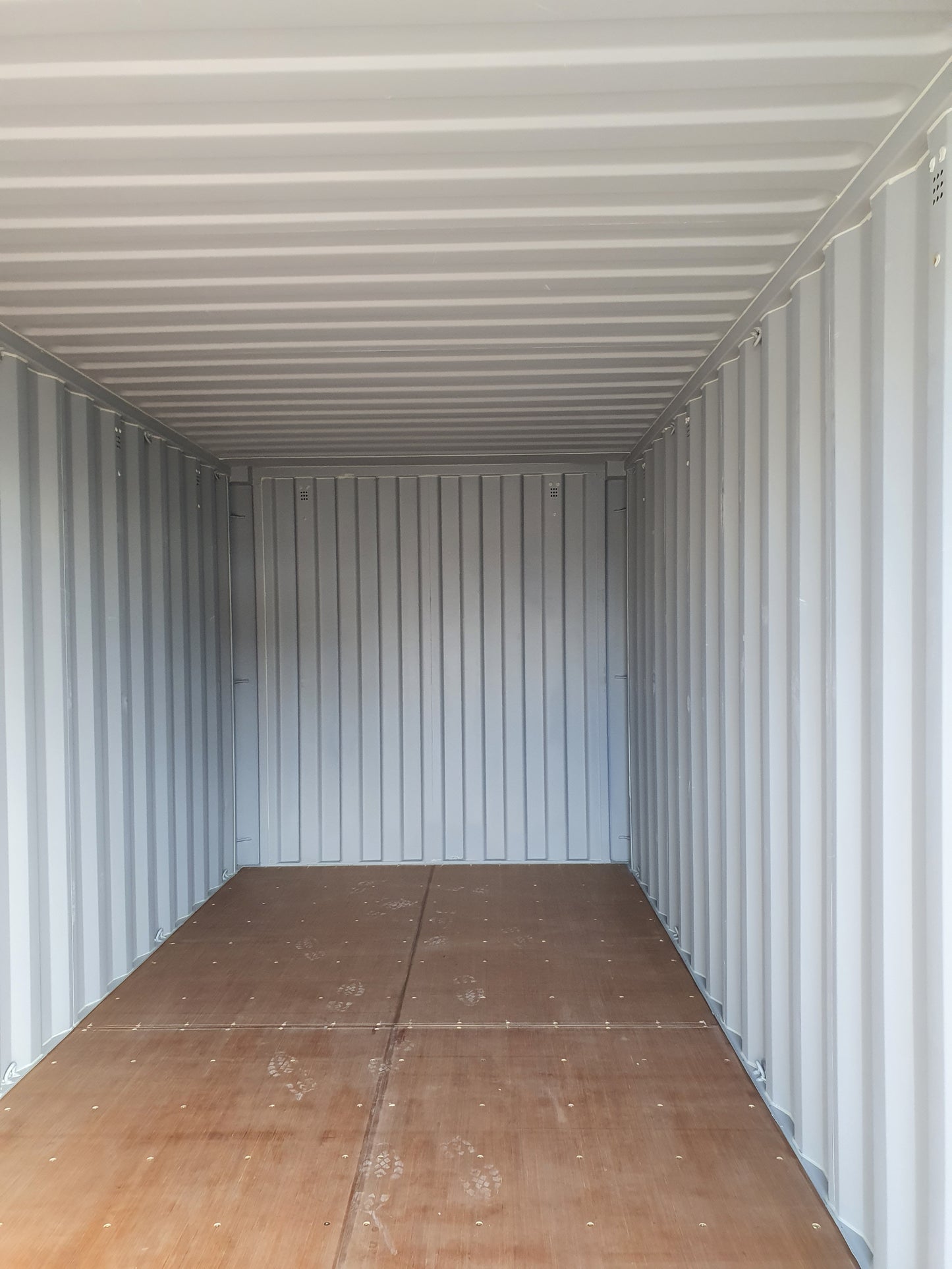 New / One Trip Grey 20ft Container