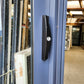 Double Glazed Denim Blue Ranchslider with Sliding Flyscreen Door 2.2 H x 1.6 m W #DG038