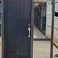 Ironsand Entranceway with Wooden Door 2050 H x 1520 W #ED004