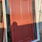 Pioneer Red Entranceway with Fixed Sidelights 2 m H x 1.5 m W #ED009