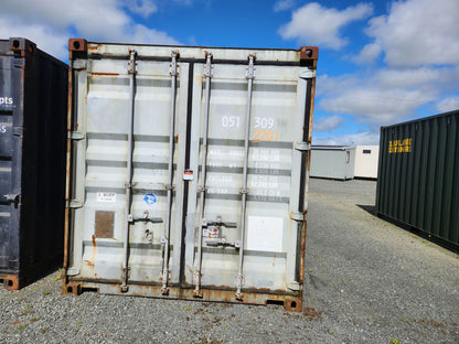 Dry B Grade 20ft Grey Shipping Container