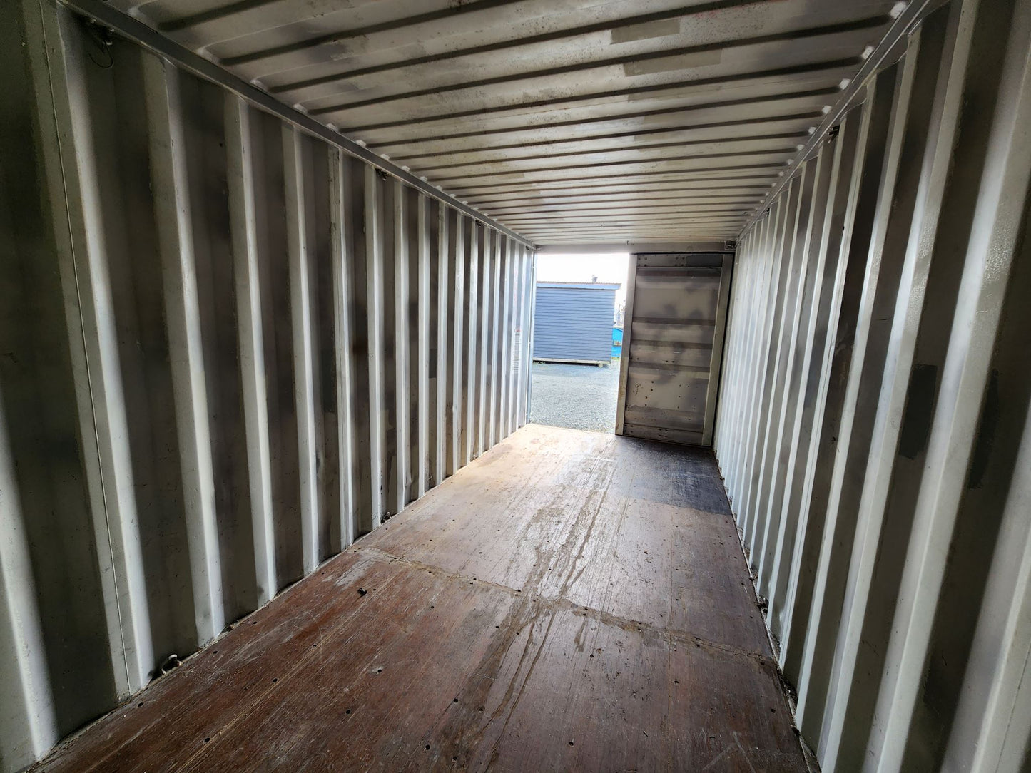 Dry B Grade 20ft Grey Shipping Container