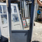 Denim Blue Single Door with Aluminium Panel 2000 H x 935 W #SDO7 - 3 available
