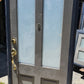 Denim Blue Entranceway with Wooden Door 2.4 / 2050 H x 885 W #SDO4 - 3 available