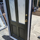 Denim Blue Single Door with Wooden Entrance 2.4 / 2050 H x 885 W #SDO5 - 3 avail
