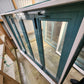 Turquoise Bifolding Window 1.2 m H x 1.6 m W #W059