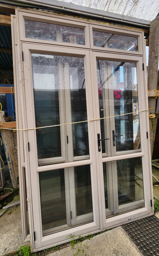 Desert Sand French Door with Opening Windows 2.4 H x 1.5 W #FDV3