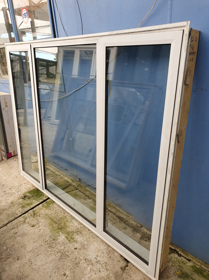 Double Glazed Warm White Double Casement Window 1480 H x 1990 W #W073 - 2 avail