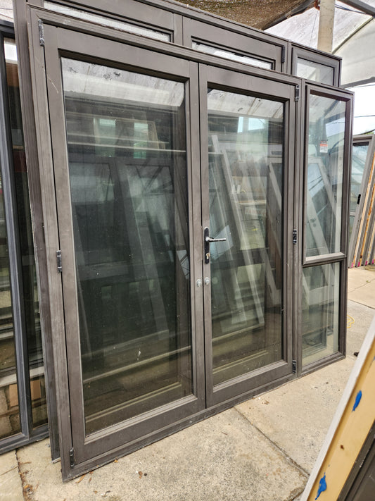 Ironsand French Door with Opening Window 2010 H x 2150 W #FDV20